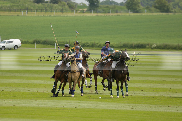 Maiz Dulce v Burningfold in an Easebourne Cup polo match 2013.06.07