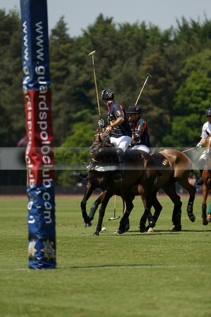 Black Bears v Salkeld in a Cartier Queens Cup polo match 2013.06.05