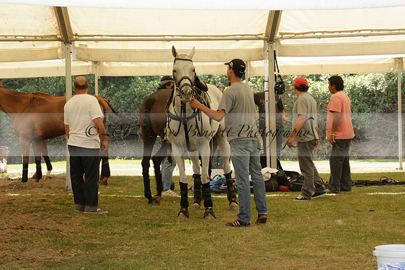 Zacara v Talandracas in a Veuve Clicquot Gold Cup Polo Match 2013.07.18