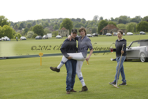 Las Estrellas v Four Quarters Blue in the final of the Jubilee Cup Polo match 2013.06.02