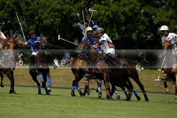 UAE Polo v El Remanso in a Veuve Clicquot Gold Cup Polo Match 2013.07.05
