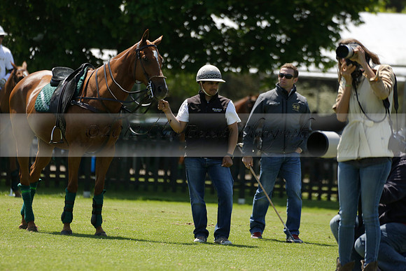 Black Bears v Salkeld in a Cartier Queens Cup polo match 2013.06.05
