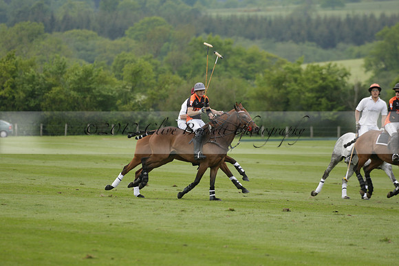 Poulton v Four Quarters Black in a Jaeger Le Coultre Dollar Cup Polo match 2013.05.22