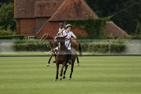 Beau Design v Boscom in an August Rother Cup 4 goal polo match at Cowdray Park Polo Club on Wednesday 07 August 2013