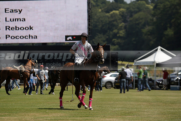 Zacara v Talandracas in a Veuve Clicquot Gold Cup Polo Match 2013.07.18