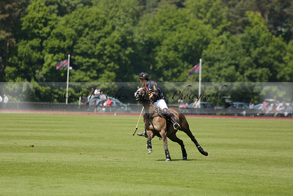 Black Bears v Salkeld in a Cartier Queens Cup polo match 2013.06.05