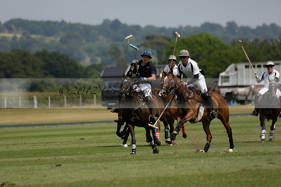 Silver Fox v Wintershall in a July 4 Goal Polo match 2013.07.17