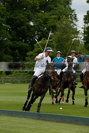 Pluma Negra v Turquoise in the Jubilee Cup Subsidiary Final Polo match 2013.06.02