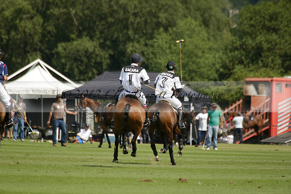 Zacara v Les Lions in a Veuve Clicquot Gold Cup Polo Match 2013.07.06