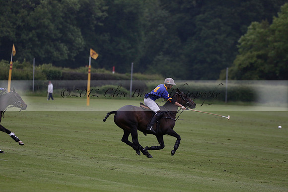 Burningfold v Combe Place in a June 4 Goal Cup polo match 2013.06.11