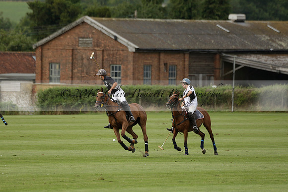 Beau Design v Boscom in an August Rother Cup 4 goal polo match at Cowdray Park Polo Club on Wednesday 07 August 2013