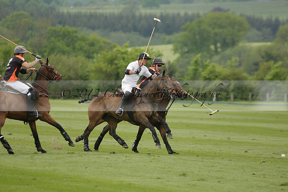 Poulton v Four Quarters Black in a Jaeger Le Coultre Dollar Cup Polo match 2013.05.22