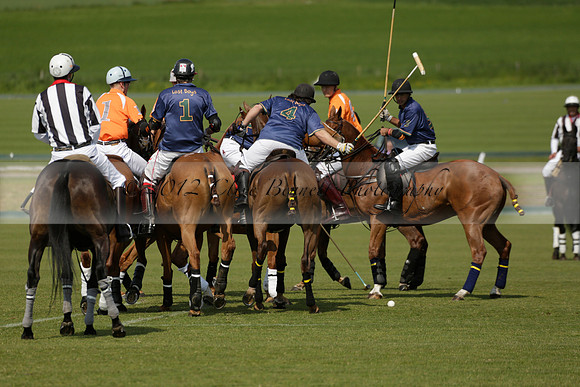 Lost Boys Cowdray Vikings in the Jaeger Le Coultre Duke of Sutherland Cup Subsidiary Final Polo match 2013.06.06