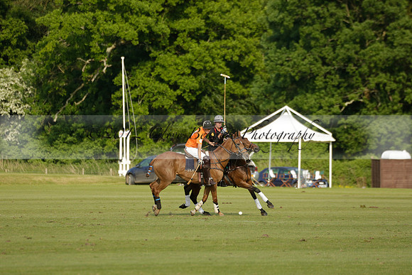 Shoreline v Cowdray Vikings in a Easebourne Cup Semi-final Polo match 2013.06.07
