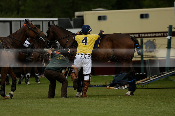 Las Estrellas v Four Quarters Blue in the final of the Jubilee Cup Polo match 2013.06.02
