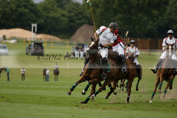 Dubai v La Bamba de Areco in a Veuve Clicquot Gold Cup Polo Match 2013.07.04