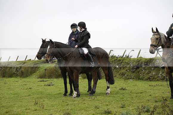Devon & Somerset Staghounds meet at Larkbarrow Corner. North Devon. 2013.10.18 www.polopictures.co.uk