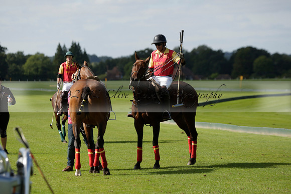 Four Quarters Black (black) v BHC (red) in a Autumn Cup polo match on Ambersham 2 at Cowdray Park Polo Club on Friday 20 September 2013 www.polopictures.co.uk