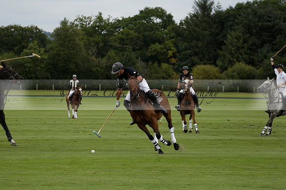 Aryana (black) v Home Farm (white) in a Farewell Cup polo match played on Ambersham 5 at Cowdray Park Polo Club on Wednesday 2013.09.11 www.polopictures.co.uk