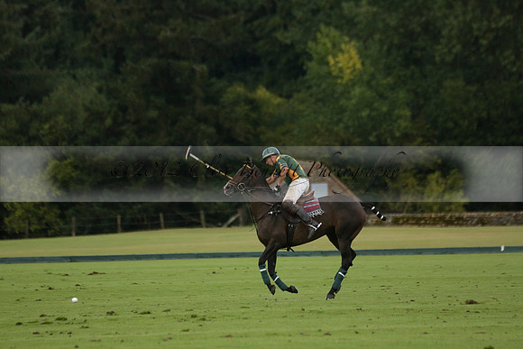 Maiz Dulce (green) v Las Esterellas (yellow) in the PSI Final polo match at Cowdray Park Polo Club on Ambersham 2 on Sunday 2013.09.08 www.polopictures.co.uk