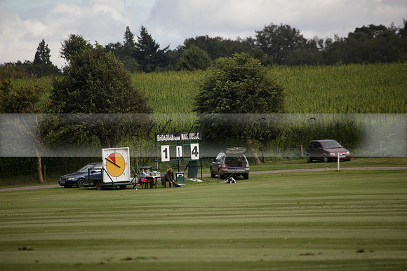 Maiz Dulce v Broadoak Farm in an Autumn Cup polo match played at Cowdray Park Polo Club on Wednesday 12 September 2012 on Ambersham 3.