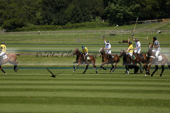 Maiz Dulce v Pluma Negra in a Jubilee 6 Goal Polo match 2013.05.27