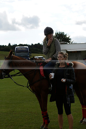 Aryana (black) v Shoreline (yellow) in a Farewell Cup polo match played on Ambersham 5 at Cowdray Park Polo Club on Wednesday 18 September 2013. www.polopictures.co.uk