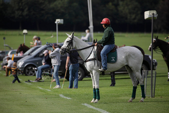 Montana v Maiz Dulce in the Uber 12 goal Final polo match played on Lawns 1 at Cowdray Park Polo Club on Sunday 26 August 2012