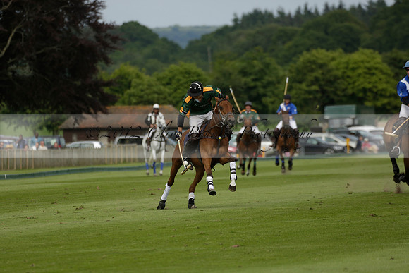 Maiz Dulce v Ghost Chilli in the Easebourne Cup final Polo match 2013.06.09