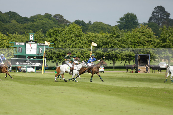 Maiz Dulce v Ghost Chilli in the Easebourne Cup final Polo match 2013.06.09
