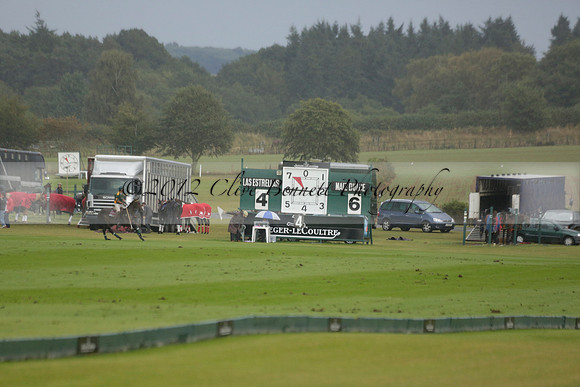 Maiz Dulce (green) v Las Esterellas (yellow) in the PSI Final polo match at Cowdray Park Polo Club on Ambersham 2 on Sunday 2013.09.08 www.polopictures.co.uk