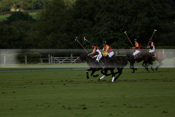 Four Quarters Black (black) v BHC (red) in a Autumn Cup polo match on Ambersham 2 at Cowdray Park Polo Club on Friday 20 September 2013 www.polopictures.co.uk