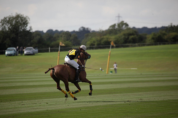 Montana v Maiz Dulce in the Uber 12 goal Final polo match played on Lawns 1 at Cowdray Park Polo Club on Sunday 26 August 2012
