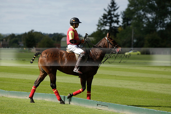 Four Quarters Black (black) v BHC (red) in a Autumn Cup polo match on Ambersham 2 at Cowdray Park Polo Club on Friday 20 September 2013 www.polopictures.co.uk