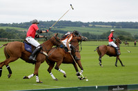 Four Quarters Black (black) v Clashleigh (red) in the Autumn Cup subsidiary final polo match on Ambersham 2 at Cowdray Park Polo Club on Sunday 22 September 2013 www.polopictures.co.uk