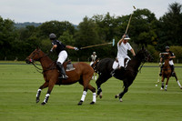 Aryana (black) v Home Farm (white) in a Farewell Cup polo match played on Ambersham 5 at Cowdray Park Polo Club on Wednesday 2013.09.11 www.polopictures.co.uk