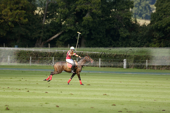 Four Quarters Black (black) v BHC (red) in a Autumn Cup polo match on Ambersham 2 at Cowdray Park Polo Club on Friday 20 September 2013 www.polopictures.co.uk