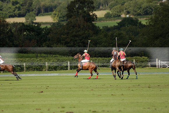 Four Quarters Black (black) v BHC (red) in a Autumn Cup polo match on Ambersham 2 at Cowdray Park Polo Club on Friday 20 September 2013 www.polopictures.co.uk