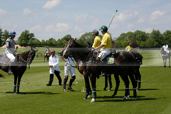 Maiz Dulce v Pluma Negra in a Jubilee 6 Goal Polo match 2013.05.27
