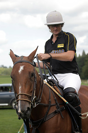 Montana v Maiz Dulce in the Uber 12 goal Final polo match played on Lawns 1 at Cowdray Park Polo Club on Sunday 26 August 2012