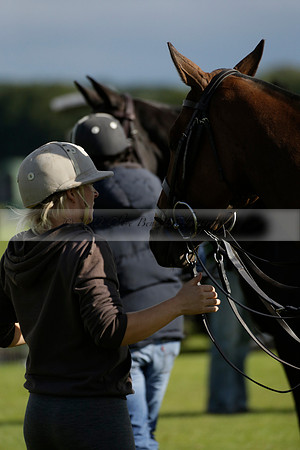 Aryana (black) v Shoreline (yellow) in a Farewell Cup polo match played on Ambersham 5 at Cowdray Park Polo Club on Wednesday 18 September 2013. www.polopictures.co.uk