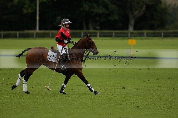 Four Quarters Black (black) v Clashleigh (red) in the Autumn Cup subsidiary final polo match on Ambersham 2 at Cowdray Park Polo Club on Sunday 22 September 2013 www.polopictures.co.uk