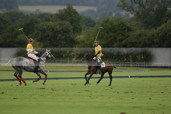 Maiz Dulce (green) v Las Esterellas (yellow) in the PSI Final polo match at Cowdray Park Polo Club on Ambersham 2 on Sunday 2013.09.08 www.polopictures.co.uk