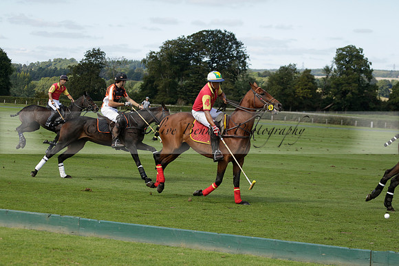Four Quarters Black (black) v BHC (red) in a Autumn Cup polo match on Ambersham 2 at Cowdray Park Polo Club on Friday 20 September 2013 www.polopictures.co.uk