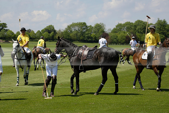 Maiz Dulce v Pluma Negra in a Jubilee 6 Goal Polo match 2013.05.27