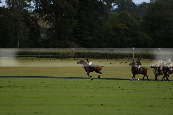 Maiz Dulce (green) v Las Esterellas (yellow) in the PSI Final polo match at Cowdray Park Polo Club on Ambersham 2 on Sunday 2013.09.08 www.polopictures.co.uk
