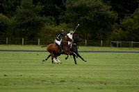 Aryana (black) v Home Farm (white) in a Farewell Cup polo match played on Ambersham 5 at Cowdray Park Polo Club on Wednesday 2013.09.11 www.polopictures.co.uk