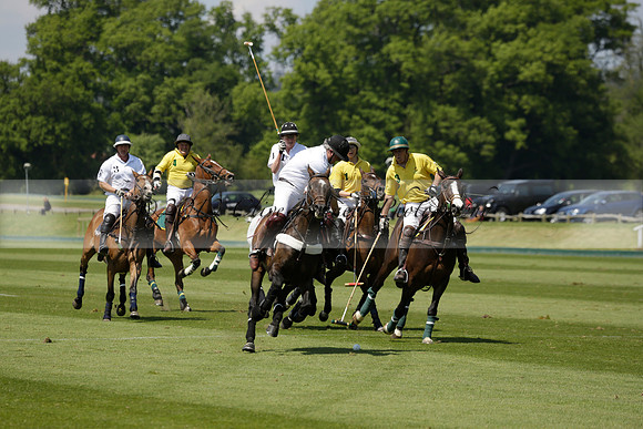 Maiz Dulce v Pluma Negra in a Jubilee 6 Goal Polo match 2013.05.27