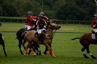 Four Quarters Black (black) v Clashleigh (red)in a Jaeger Le Coultre Autumn Cup polo match played on Ambersham 2 at Cowdray Park Polo Club on Wednesday 2013.09.11 www.polopictures.co.uk