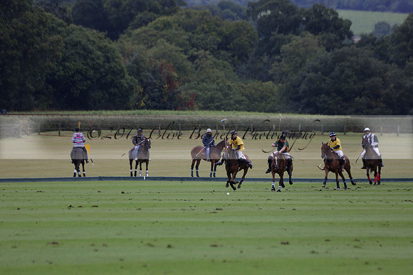 Maiz Dulce (green) v Las Esterellas (yellow) in the PSI Final polo match at Cowdray Park Polo Club on Ambersham 2 on Sunday 2013.09.08 www.polopictures.co.uk